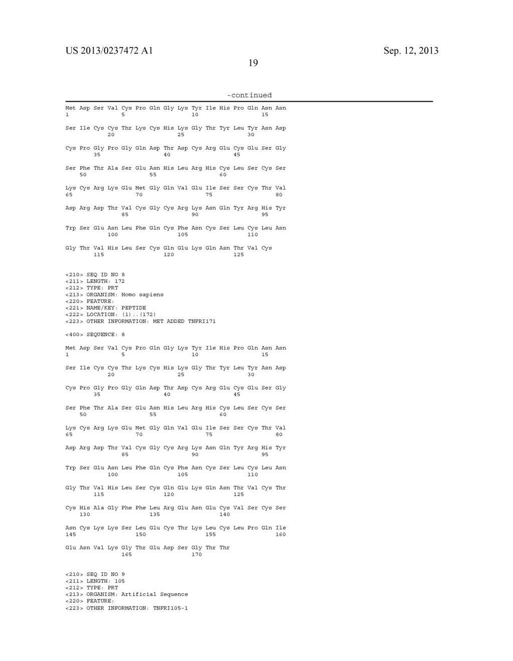 MODIFIED HUMAN TUMOR NECROSIS FACTOR RECEPTOR-I POLYPEPTIDE OR FRAGMENT     THEREOF, AND METHOD FOR PREPARING SAME - diagram, schematic, and image 28