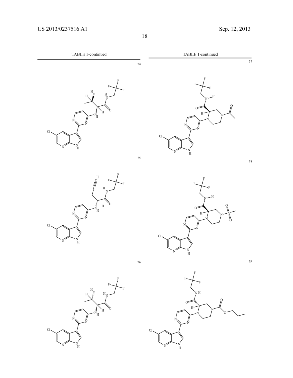 AZAINDOLES USEFUL AS INHIBITORS OF JANUS KINASES - diagram, schematic, and image 19