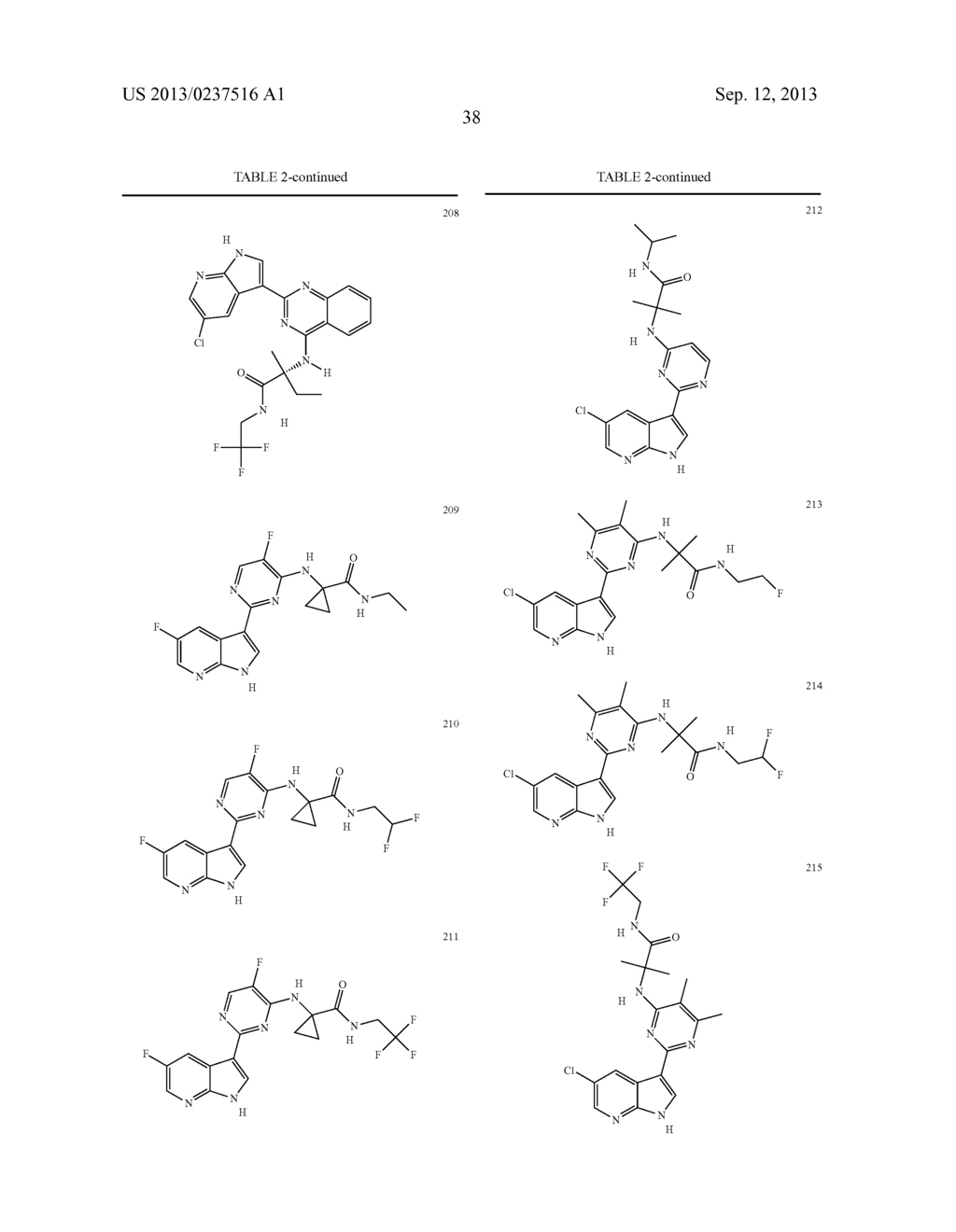 AZAINDOLES USEFUL AS INHIBITORS OF JANUS KINASES - diagram, schematic, and image 39