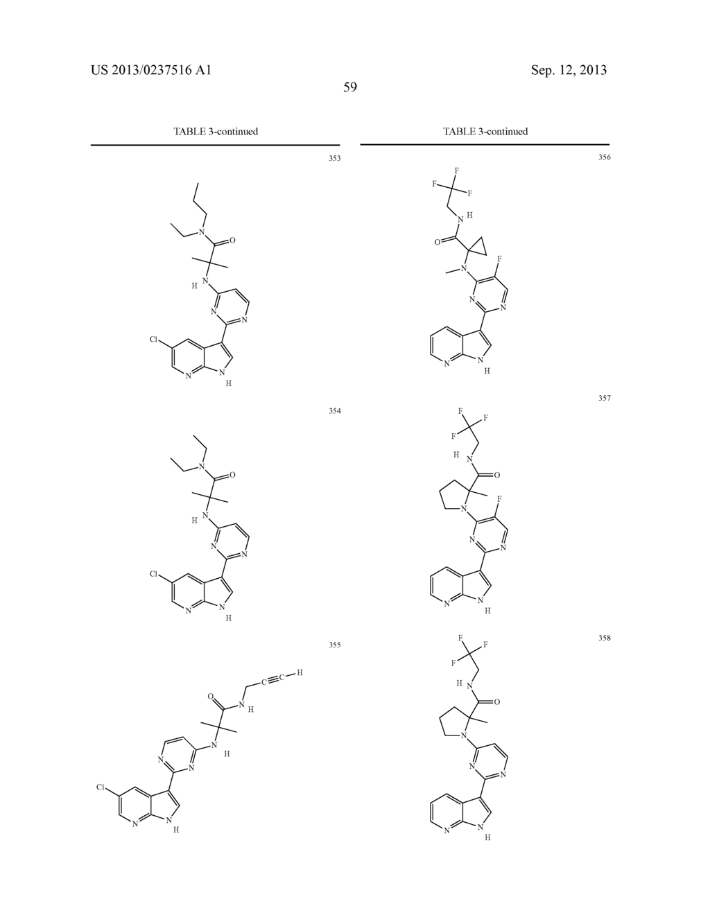 AZAINDOLES USEFUL AS INHIBITORS OF JANUS KINASES - diagram, schematic, and image 60