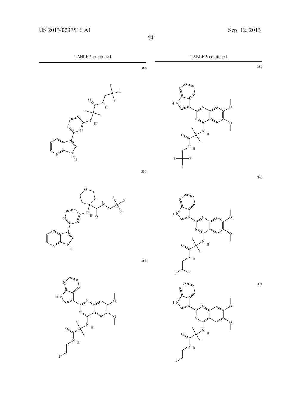 AZAINDOLES USEFUL AS INHIBITORS OF JANUS KINASES - diagram, schematic, and image 65