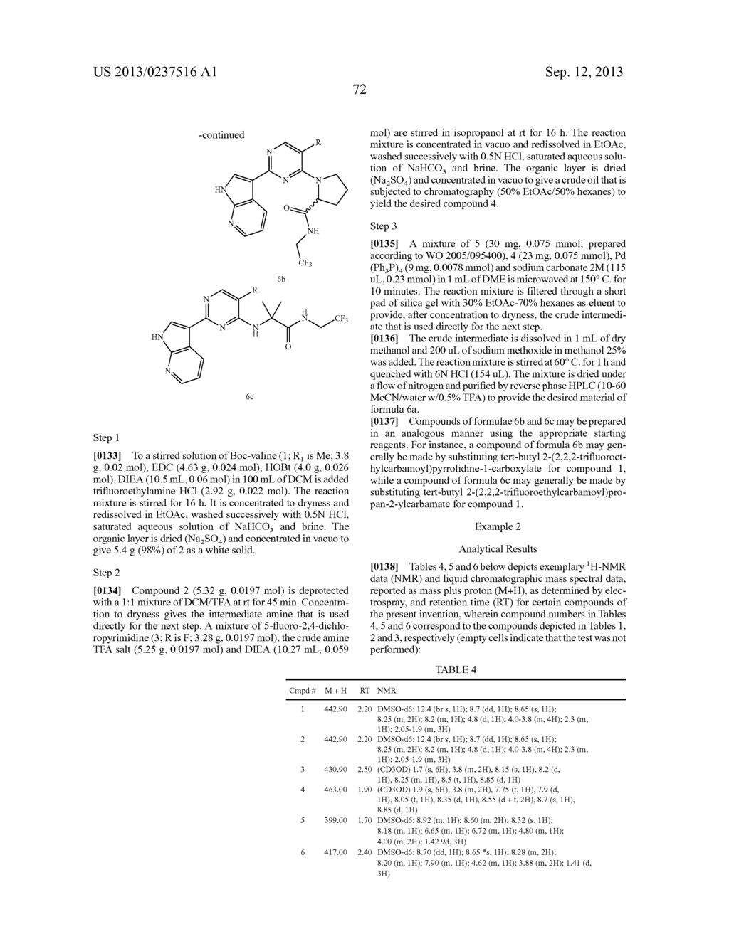 AZAINDOLES USEFUL AS INHIBITORS OF JANUS KINASES - diagram, schematic, and image 73