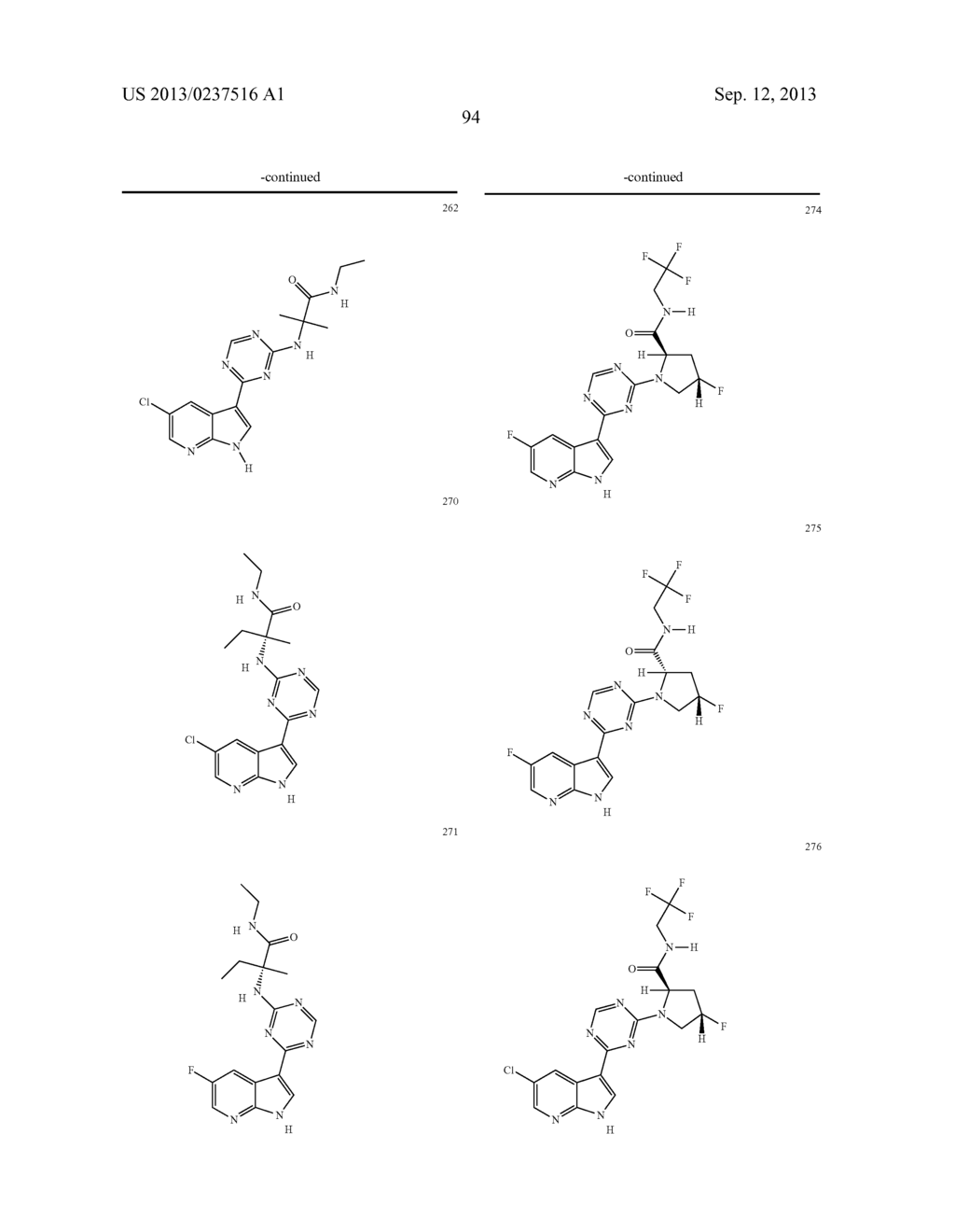 AZAINDOLES USEFUL AS INHIBITORS OF JANUS KINASES - diagram, schematic, and image 95