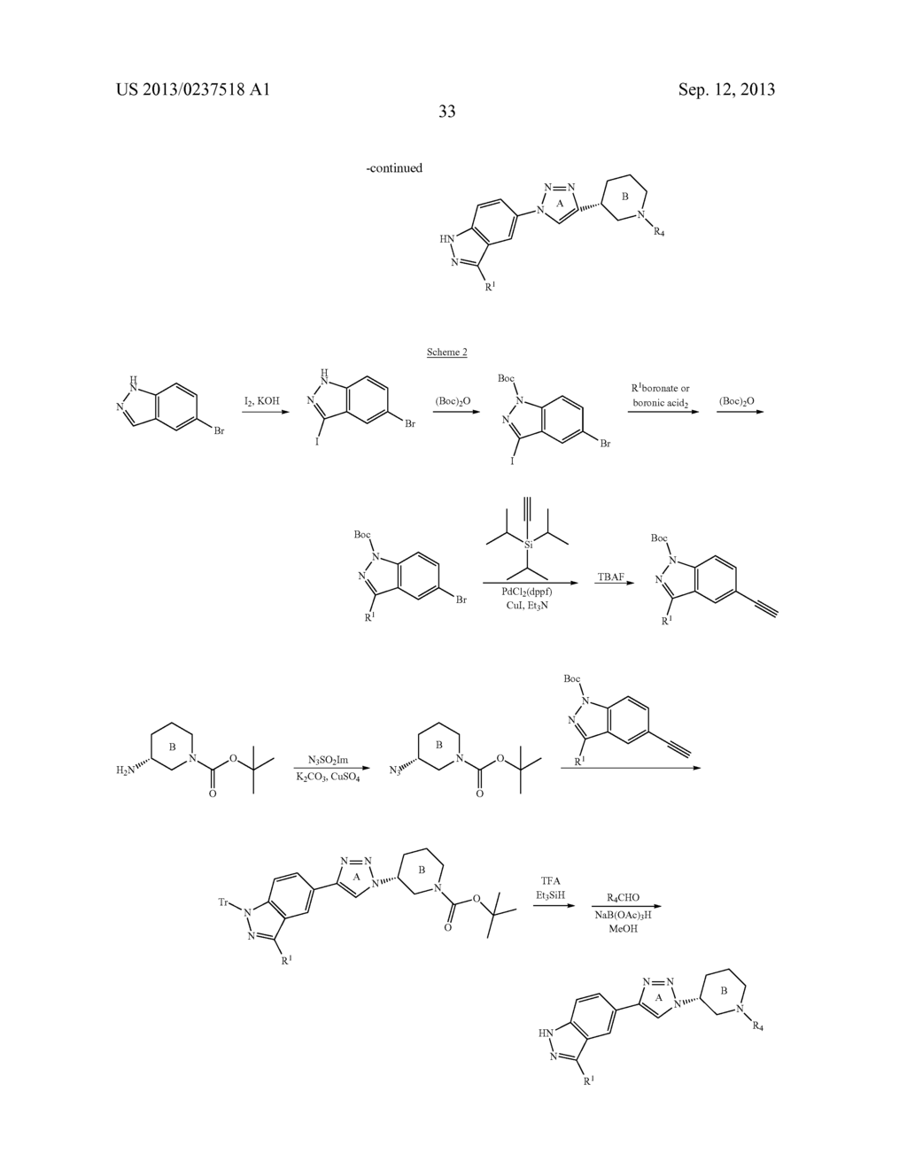 NOVEL COMPOUNDS THAT ARE ERK INHIBITORS - diagram, schematic, and image 34