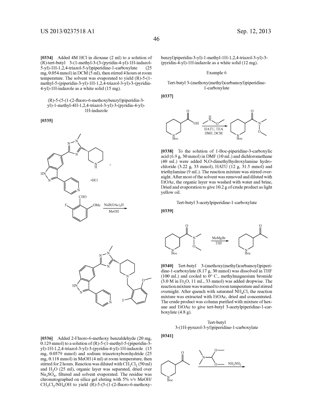 NOVEL COMPOUNDS THAT ARE ERK INHIBITORS - diagram, schematic, and image 47