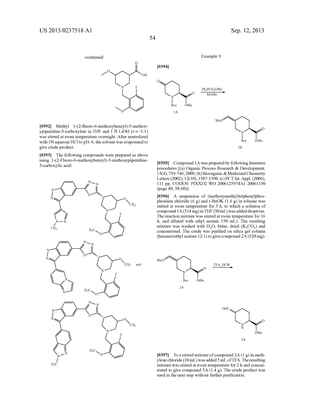 NOVEL COMPOUNDS THAT ARE ERK INHIBITORS - diagram, schematic, and image 55