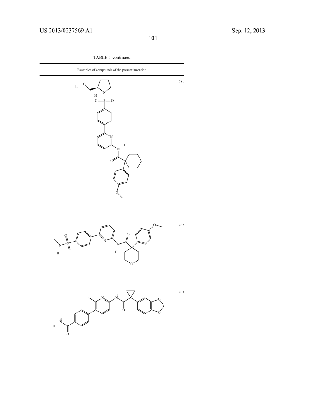 MODULATORS OF ATP-BINDING CASSETTE TRANSPORTERS - diagram, schematic, and image 102