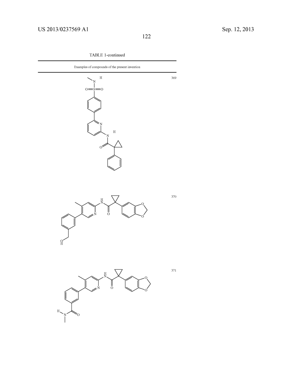 MODULATORS OF ATP-BINDING CASSETTE TRANSPORTERS - diagram, schematic, and image 123