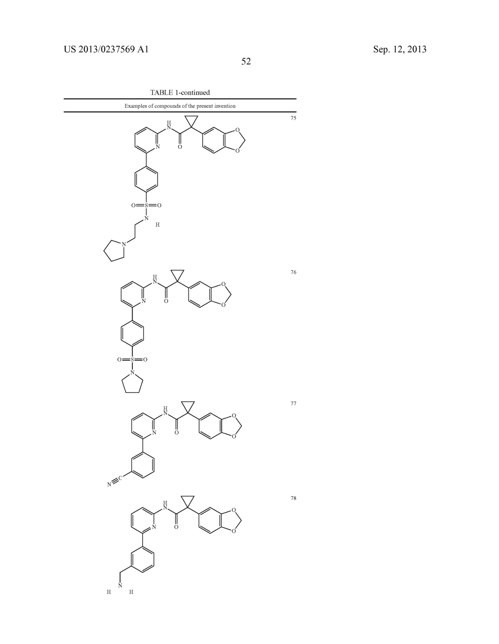 MODULATORS OF ATP-BINDING CASSETTE TRANSPORTERS - diagram, schematic, and image 53