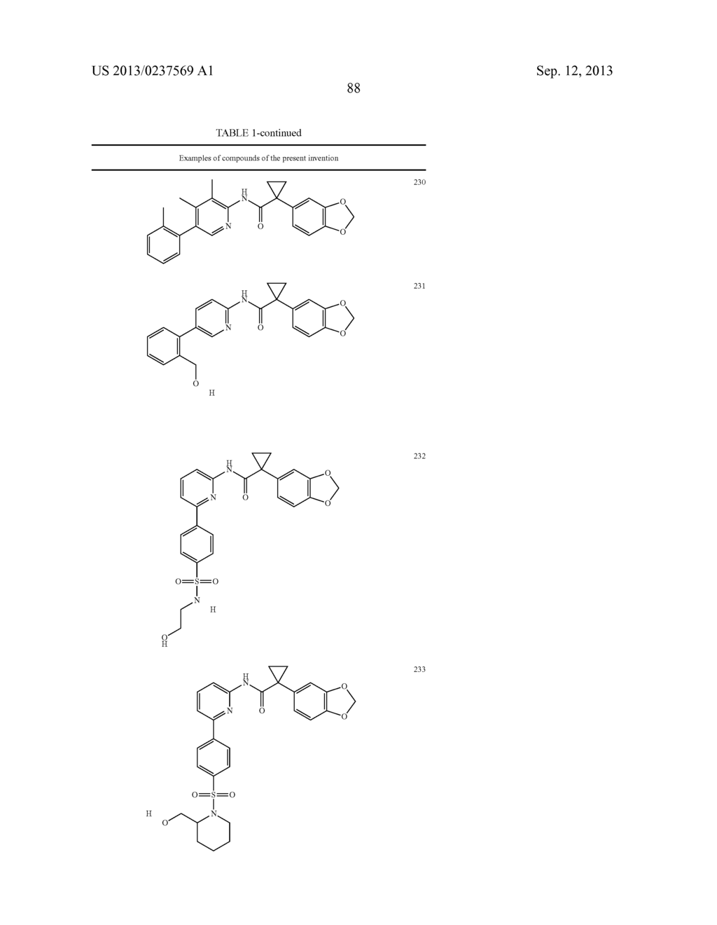 MODULATORS OF ATP-BINDING CASSETTE TRANSPORTERS - diagram, schematic, and image 89