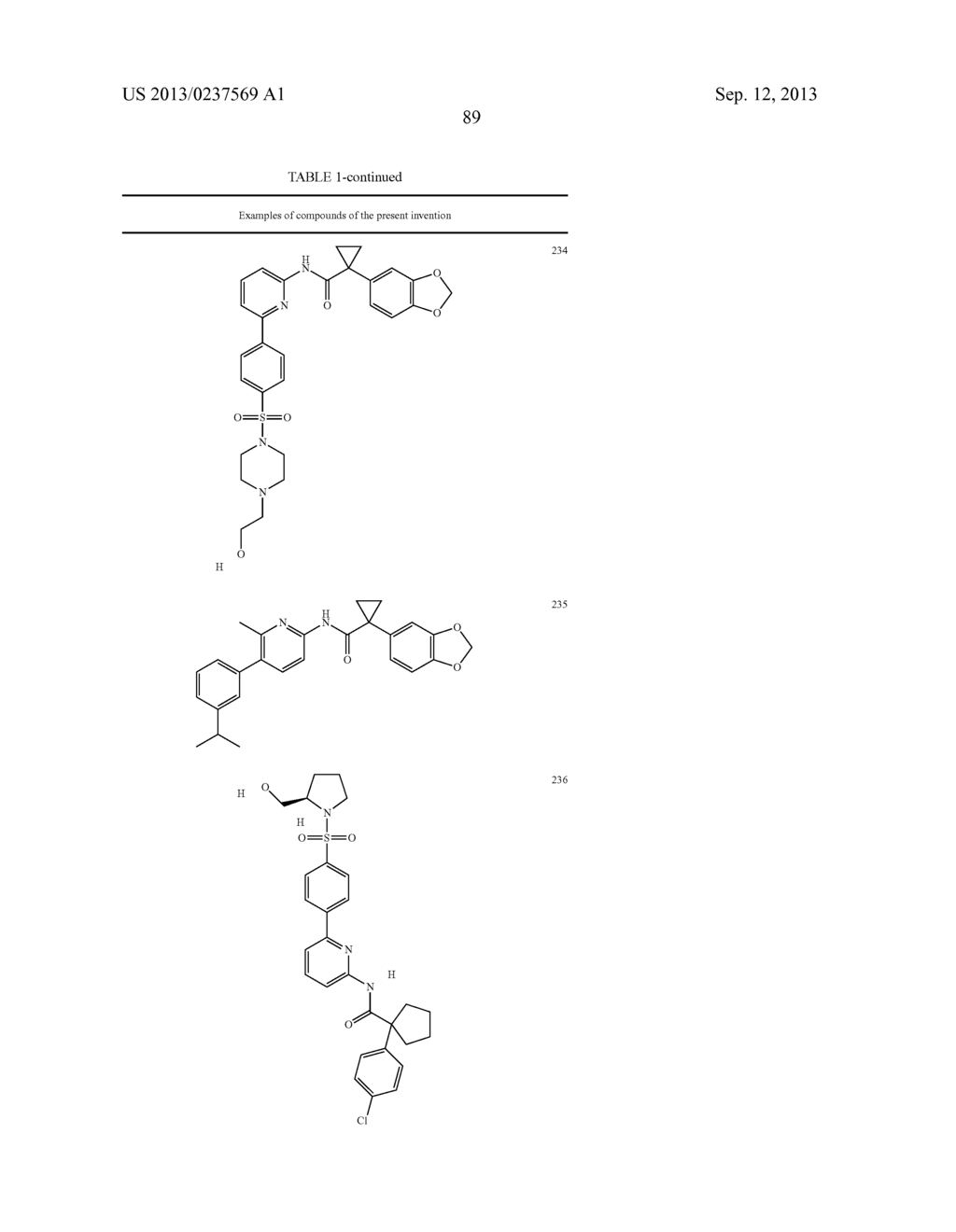 MODULATORS OF ATP-BINDING CASSETTE TRANSPORTERS - diagram, schematic, and image 90