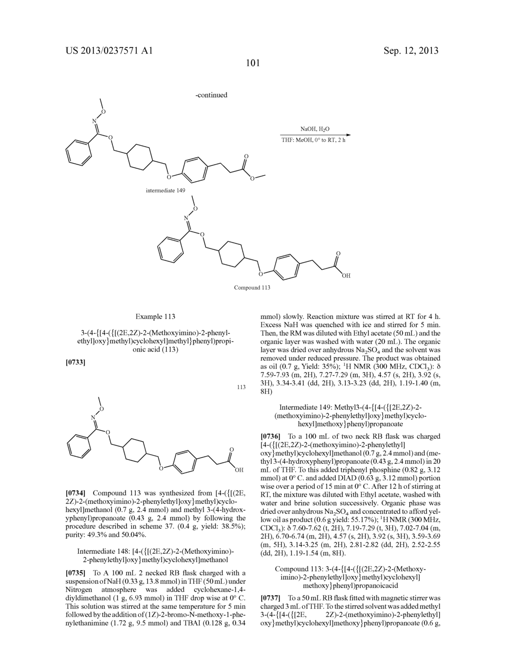 AGONISTS OF GPR40 - diagram, schematic, and image 102