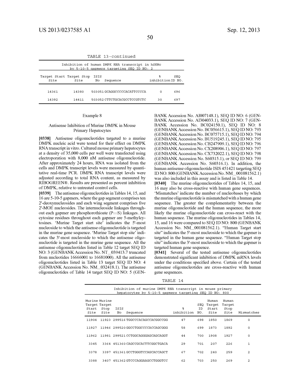 MODULATION OF DYSTROPHIA MYOTONICA-PROTEIN KINASE (DMPK) EXPRESSION - diagram, schematic, and image 51