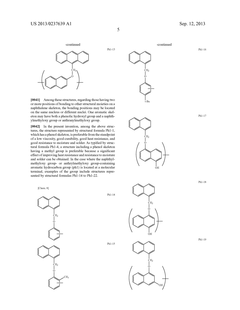 CURABLE RESIN COMPOSITION, CURED PRODUCT THEREOF, PHENOLIC RESIN, EPOXY     RESIN, AND SEMICONDUCTOR SEALING MATERIAL - diagram, schematic, and image 13