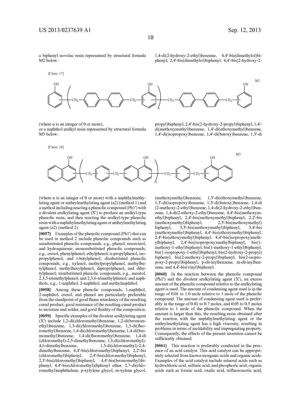 CURABLE RESIN COMPOSITION, CURED PRODUCT THEREOF, PHENOLIC RESIN, EPOXY     RESIN, AND SEMICONDUCTOR SEALING MATERIAL - diagram, schematic, and image 18