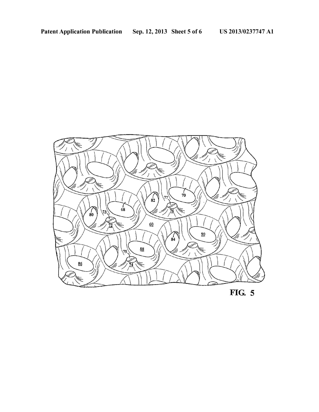 SURGICAL POLYMER MOLDED AND FLEXIBLE COVERING MATERIAL WITH OR WITHOUT     SECONDARY COMPOSITE ADDITIVE MATERIALS FOR PROVIDING ANTI-BACTERIAL AND     TEAR RESISTANT PROPERTIES - diagram, schematic, and image 06