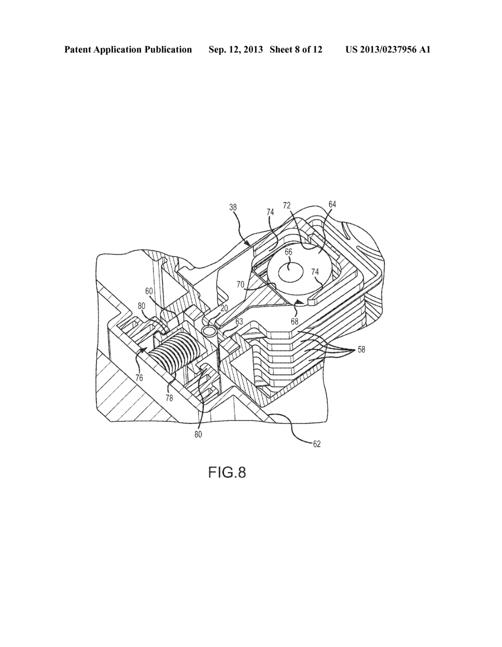 Method of Preventing Free Flow of Fluid from an Infusion Pump - diagram, schematic, and image 09