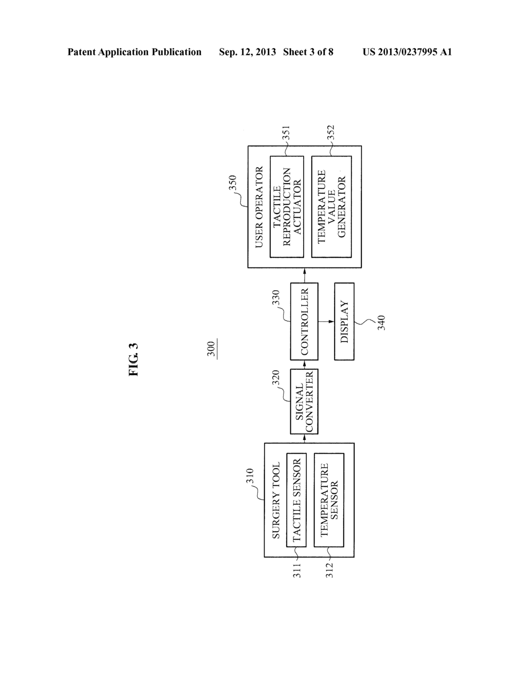 SURGERY ROBOT SYSTEM, SURGERY APPARATUS AND METHOD FOR PROVIDING TACTILE     FEEDBACK - diagram, schematic, and image 04