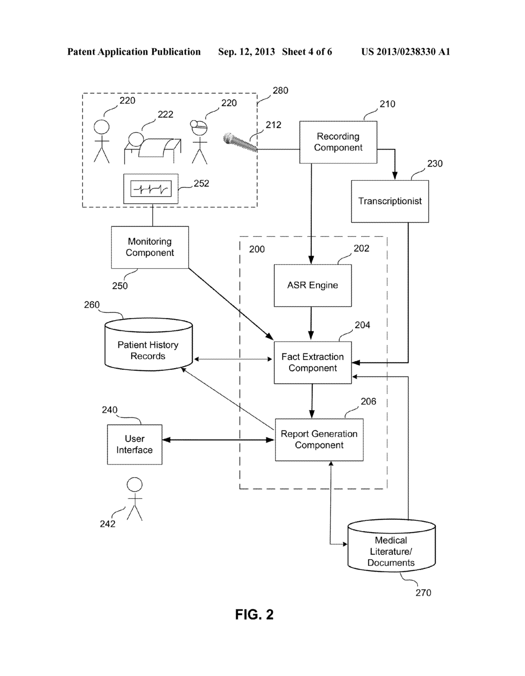 METHODS AND APPARATUS FOR GENERATING CLINICAL REPORTS - diagram, schematic, and image 05