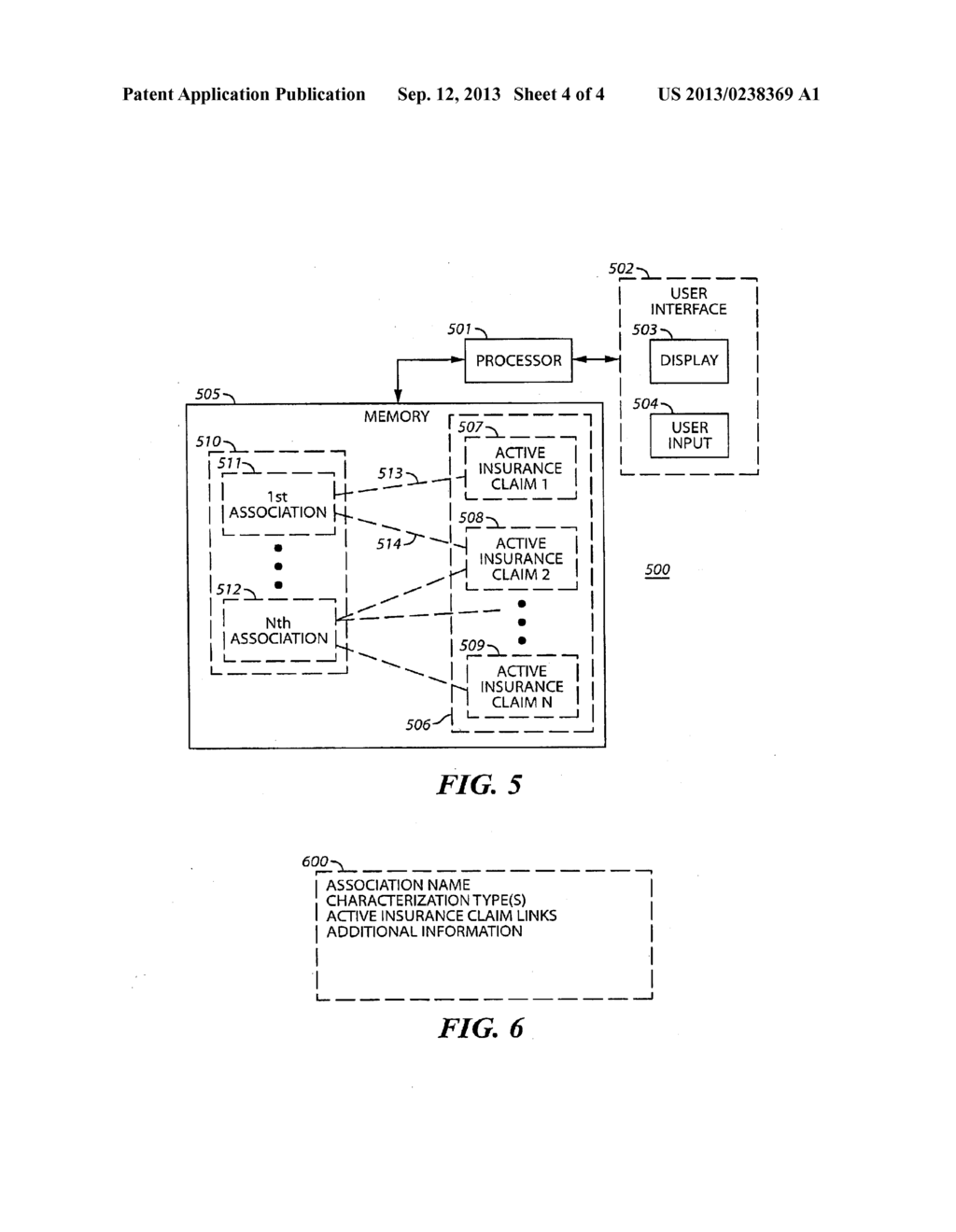 INSURANCE CLAIM ASSOCIATION METHOD AND APPARATUS - diagram, schematic, and image 05