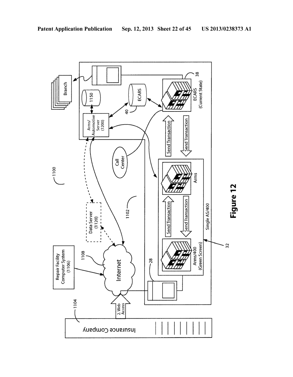 Method and Apparatus for Tracking Repair Facility Performance for Repairs     Relating to Replacement Rental Vehicle Transactions - diagram, schematic, and image 23