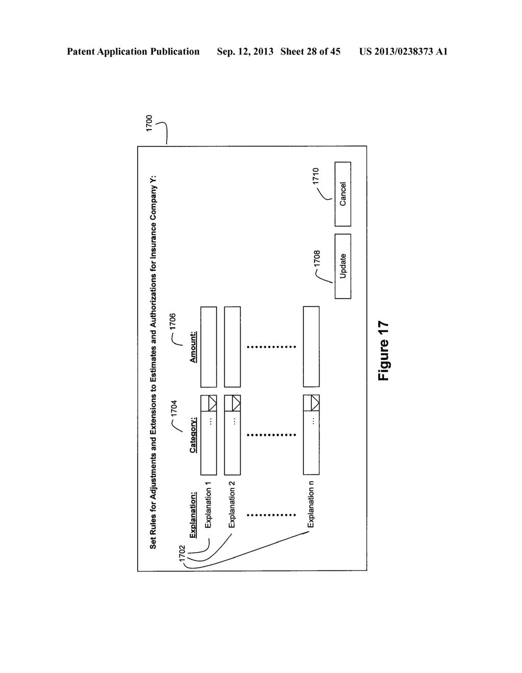 Method and Apparatus for Tracking Repair Facility Performance for Repairs     Relating to Replacement Rental Vehicle Transactions - diagram, schematic, and image 29