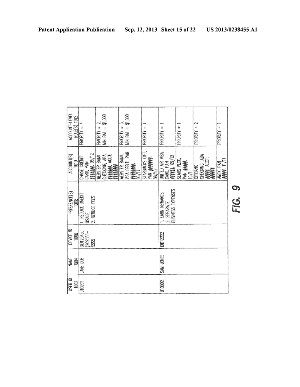 METHODS AND SYSTEMS FOR SELECTING ACCOUNTS AND OFFERS IN PAYMENT     TRANSACTIONS - diagram, schematic, and image 16