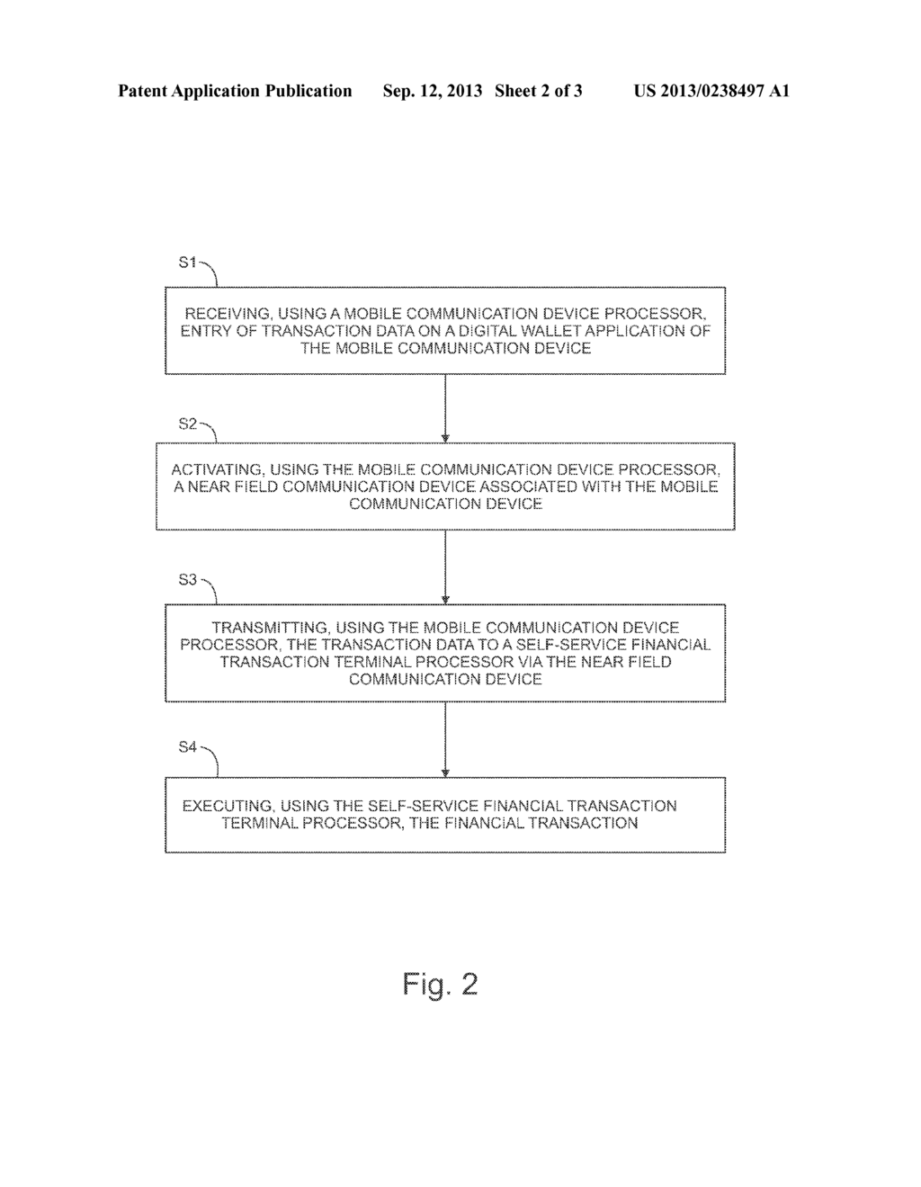 Methods and Systems for Performing a Financial Transaction Using a Mobile     Communication Device - diagram, schematic, and image 03