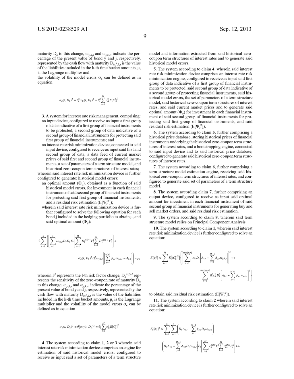 System and method for improving the minimization of the interest rate risk - diagram, schematic, and image 12