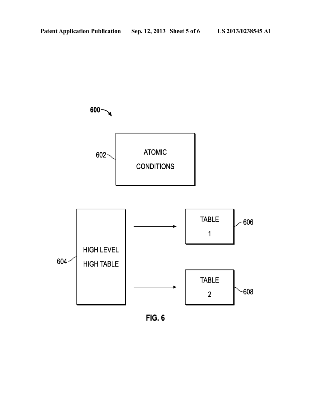 SYSTEM AND METHOD FOR FAST EVALUATION OF STANDING QUERIES IN CONJUNCTIVE     NORMAL FORM - diagram, schematic, and image 06