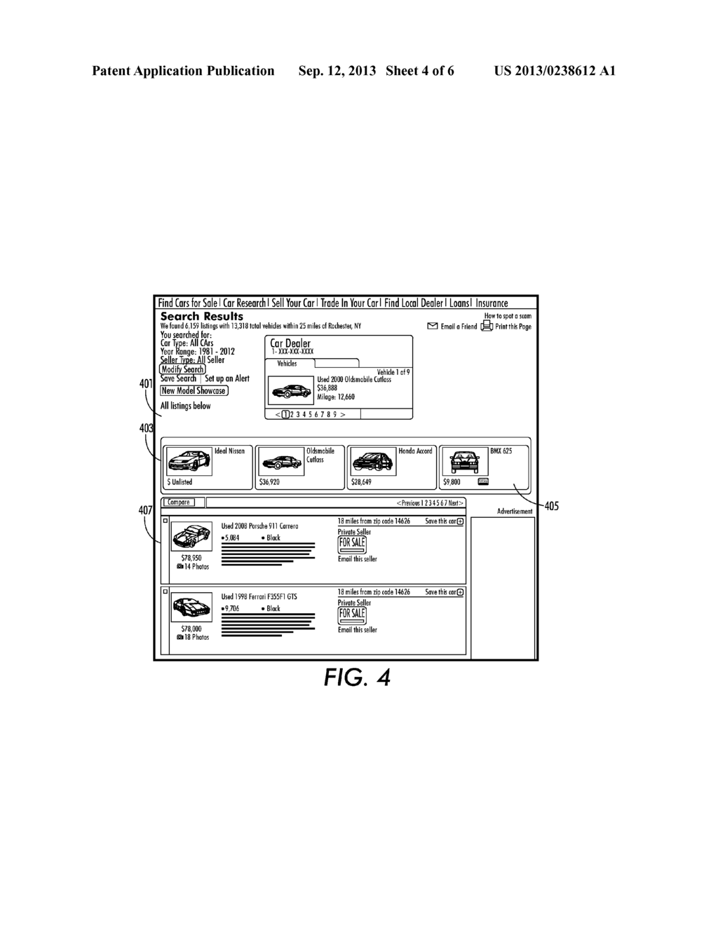 METHOD AND APPARATUS FOR PROVIDING REFINED SEARCH RESULTS FOR A QUERY     BASED ON ONE OR MORE USER INTERACTIONS - diagram, schematic, and image 05