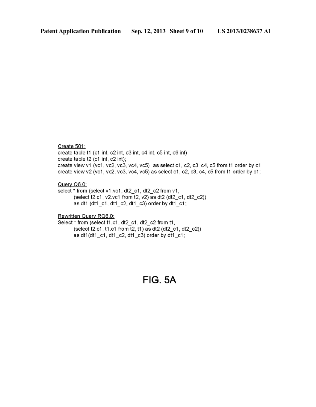 EFFICIENT QUERY PROCESSING ON ORDERED VIEWS - diagram, schematic, and image 10