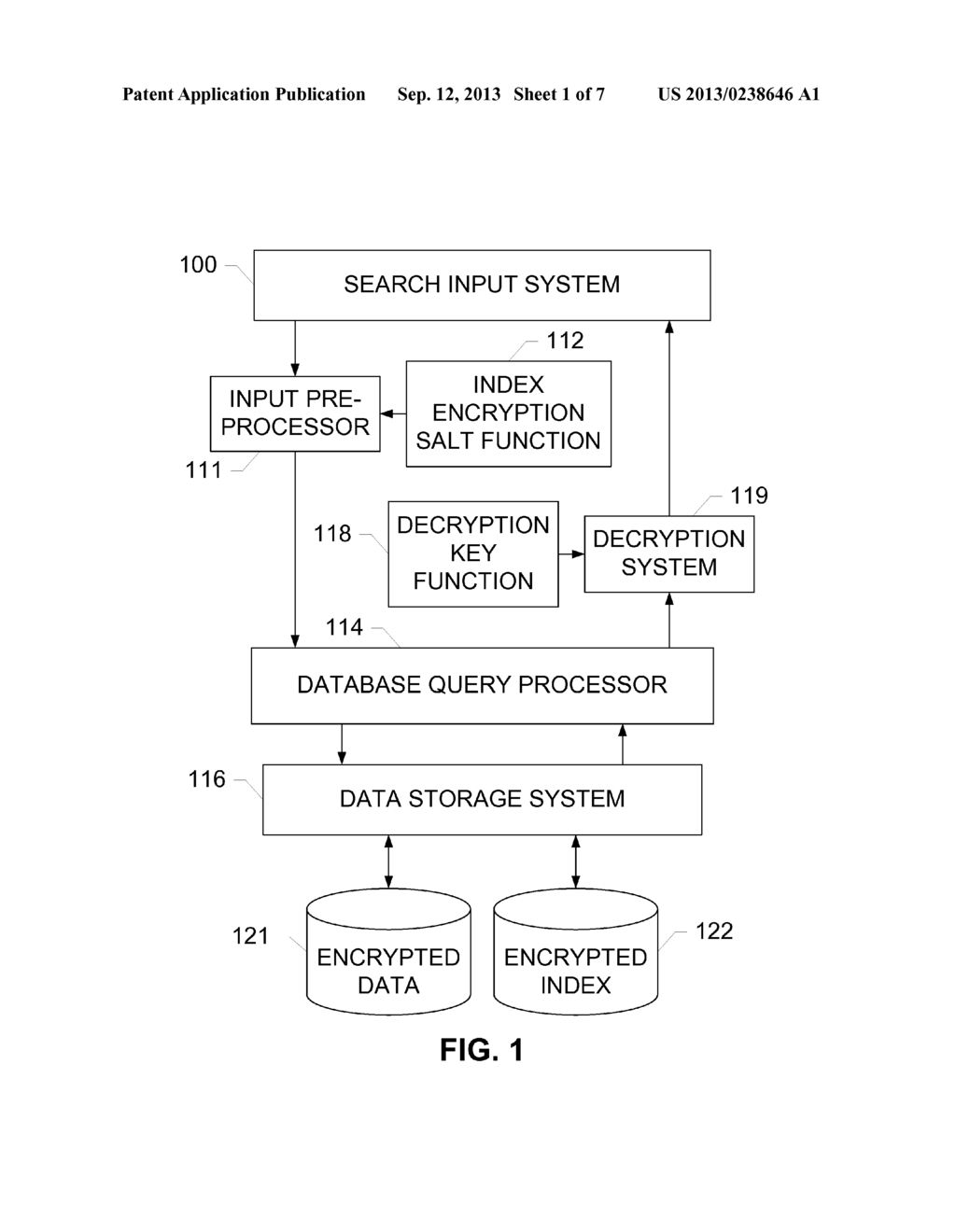 Partial-Match Searches of Encrypted Data Sets - diagram, schematic, and image 02