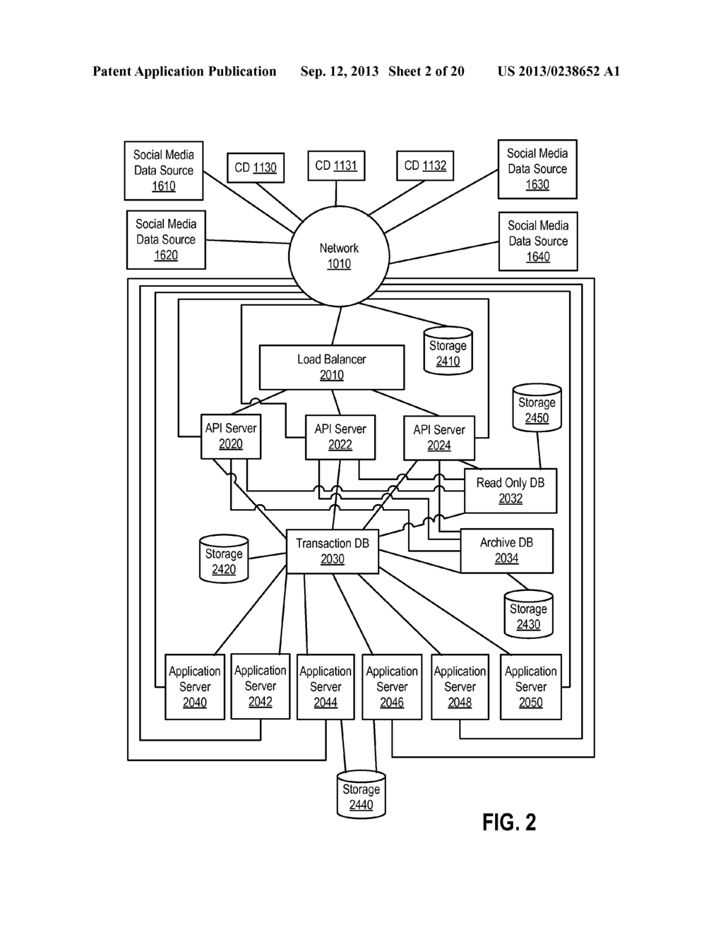 Methods and Systems of Aggregating Information of Social Networks Based on     Geographical Locations Via a Network - diagram, schematic, and image 03