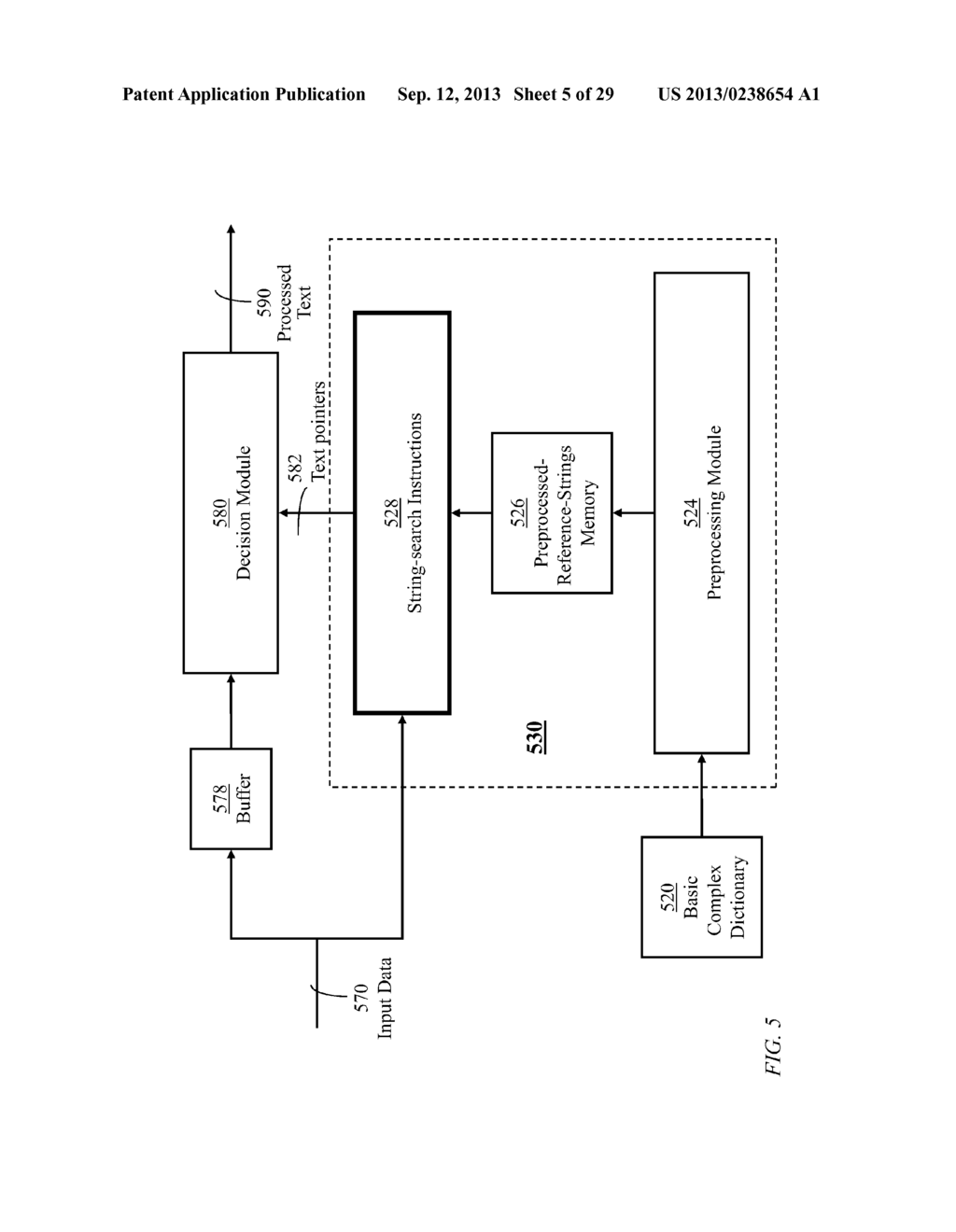 FAST IDENTIFICATION OF COMPLEX STRINGS IN A DATA STREAM - diagram, schematic, and image 06