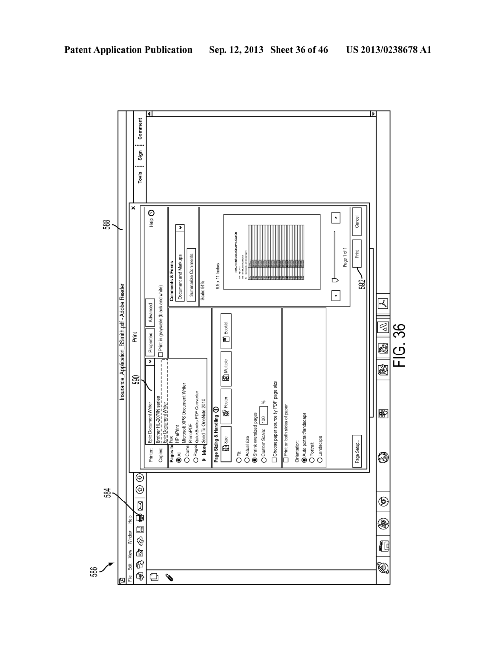 DOCUMENT INTEGRATION AND DISTRIBUTION SYSTEM, METHOD AND DEVICE - diagram, schematic, and image 37