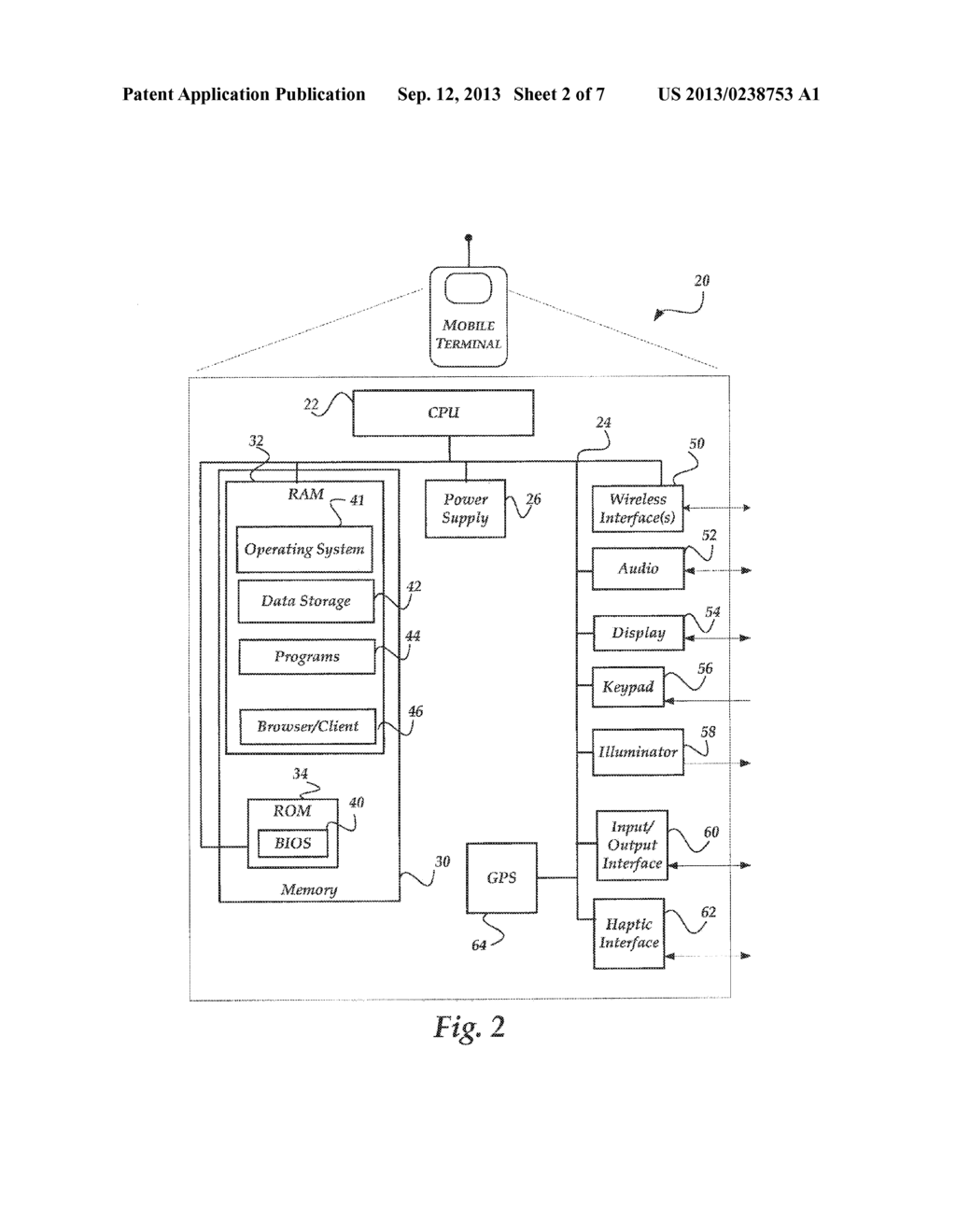 PROVIDING RELEVANT NON-REQUESTED CONTENT TO A MOBILE DEVICE - diagram, schematic, and image 03