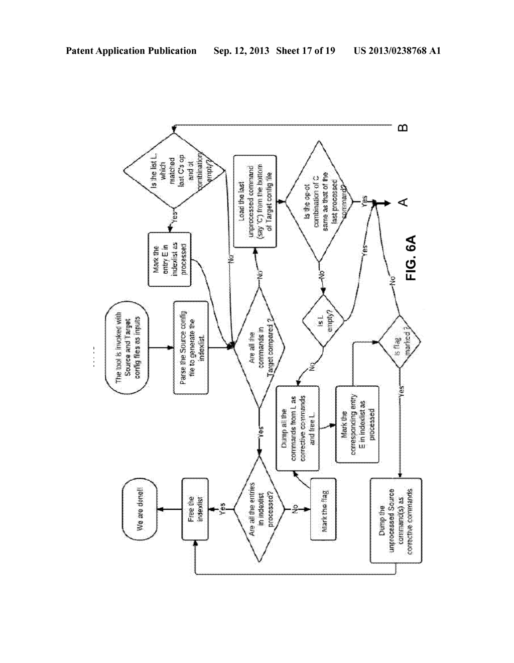 SYSTEMS AND METHODS FOR COMPARING CONFIGURATION FILES AND GENERATING     CORRECTIVE COMMANDS - diagram, schematic, and image 18