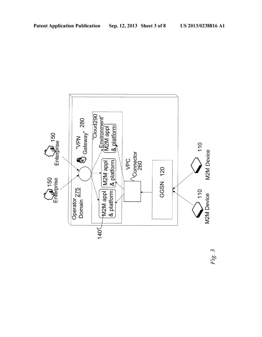 Methods and Arrangements For Enabling Data Transmission Between a Mobile     Device and a Static Destination Address - diagram, schematic, and image 04