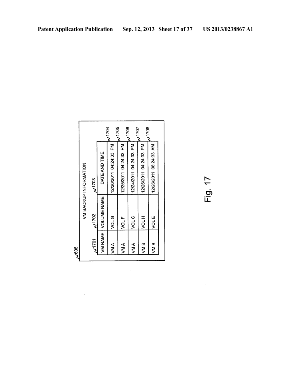 METHOD AND APPARATUS TO DEPLOY AND BACKUP VOLUMES - diagram, schematic, and image 18