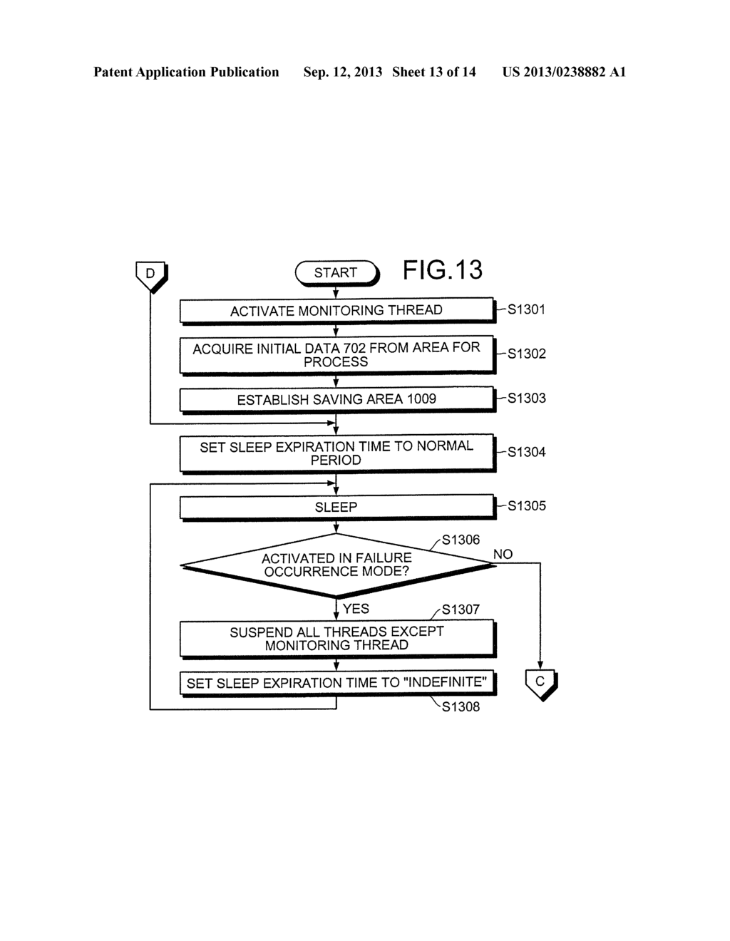 MULTI-CORE PROCESSOR SYSTEM, MONITORING CONTROL METHOD, AND COMPUTER     PRODUCT - diagram, schematic, and image 14