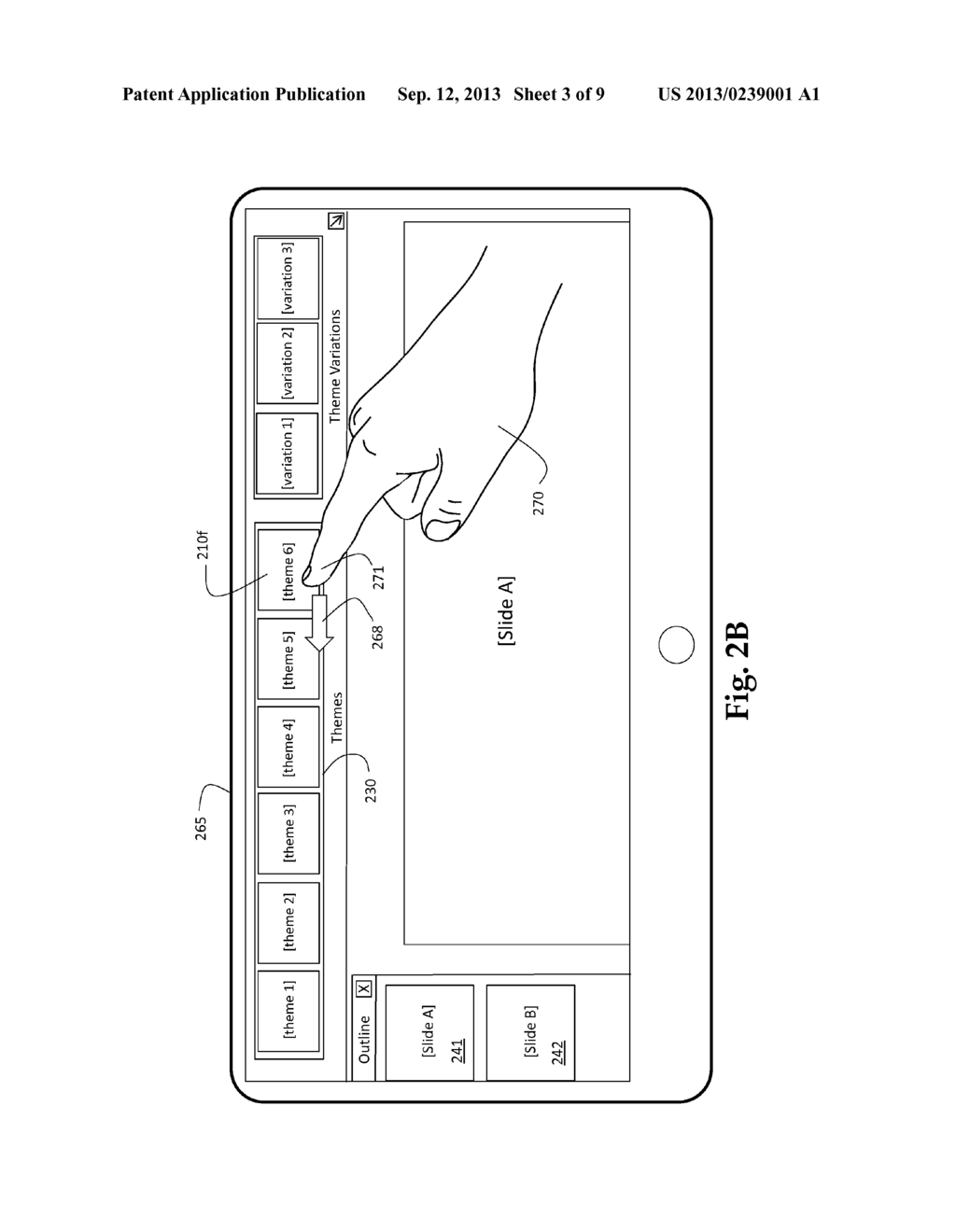 PROVIDING THEME VARIATIONS IN A USER INTERFACE - diagram, schematic, and image 04