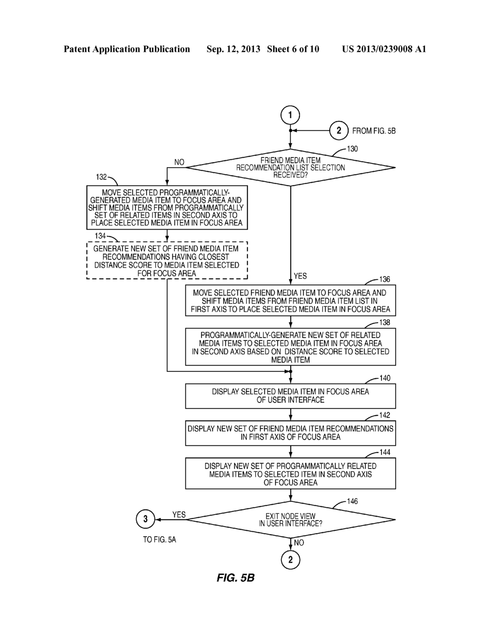 System And Method For Automatically And Graphically Associating     Programmatically-Generated Media Item Recommendations Related To A User's     Socially Recommended Media Items - diagram, schematic, and image 07