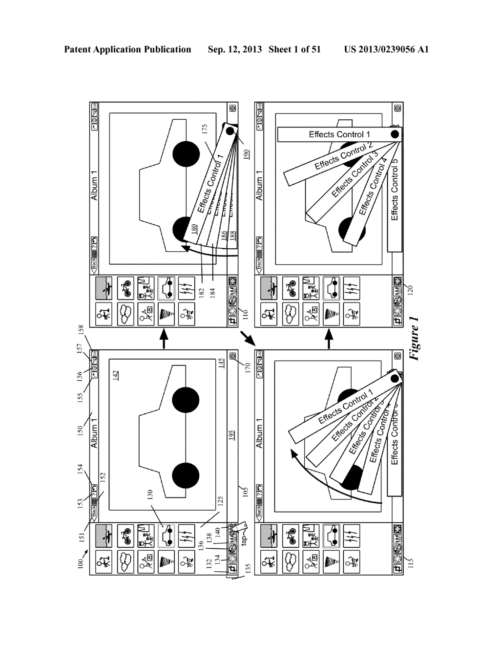 FANNING USER INTERFACE CONTROLS FOR A MEDIA EDITING APPLICATION - diagram, schematic, and image 02