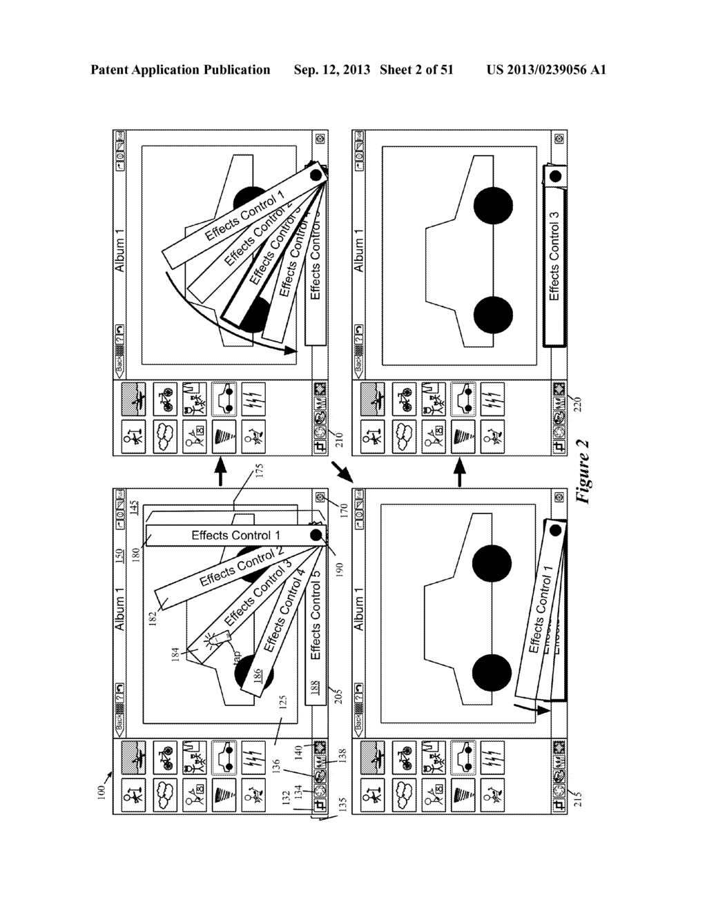 FANNING USER INTERFACE CONTROLS FOR A MEDIA EDITING APPLICATION - diagram, schematic, and image 03