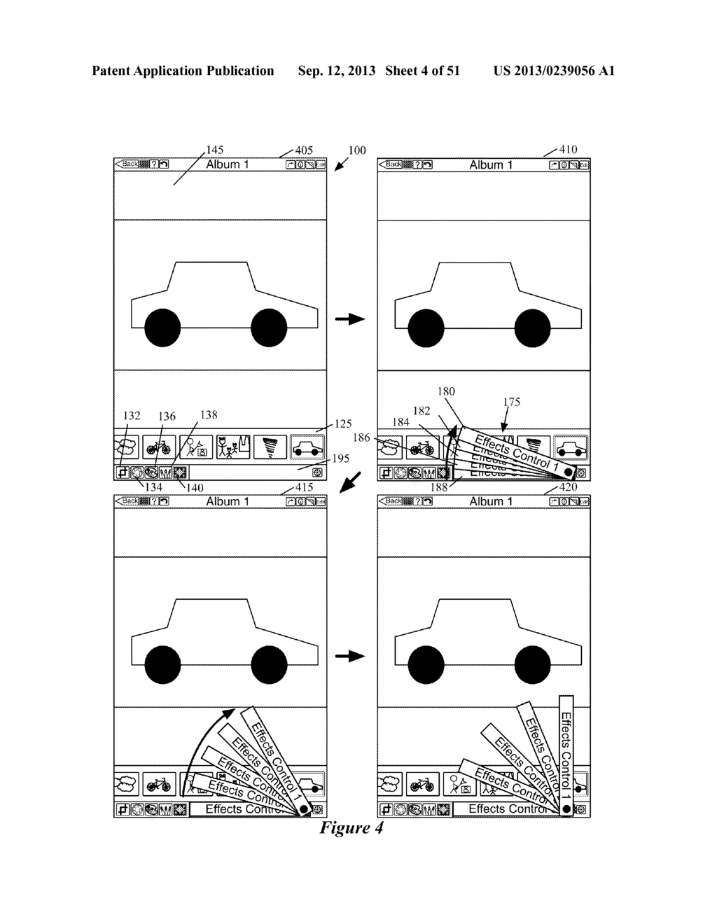 FANNING USER INTERFACE CONTROLS FOR A MEDIA EDITING APPLICATION - diagram, schematic, and image 05