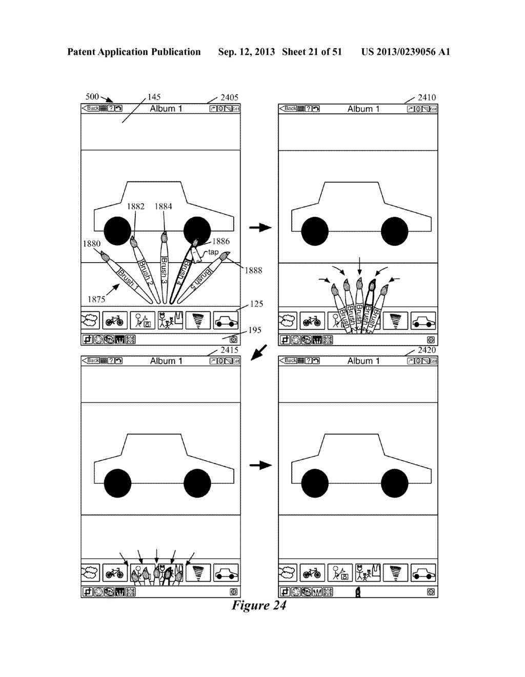 FANNING USER INTERFACE CONTROLS FOR A MEDIA EDITING APPLICATION - diagram, schematic, and image 22