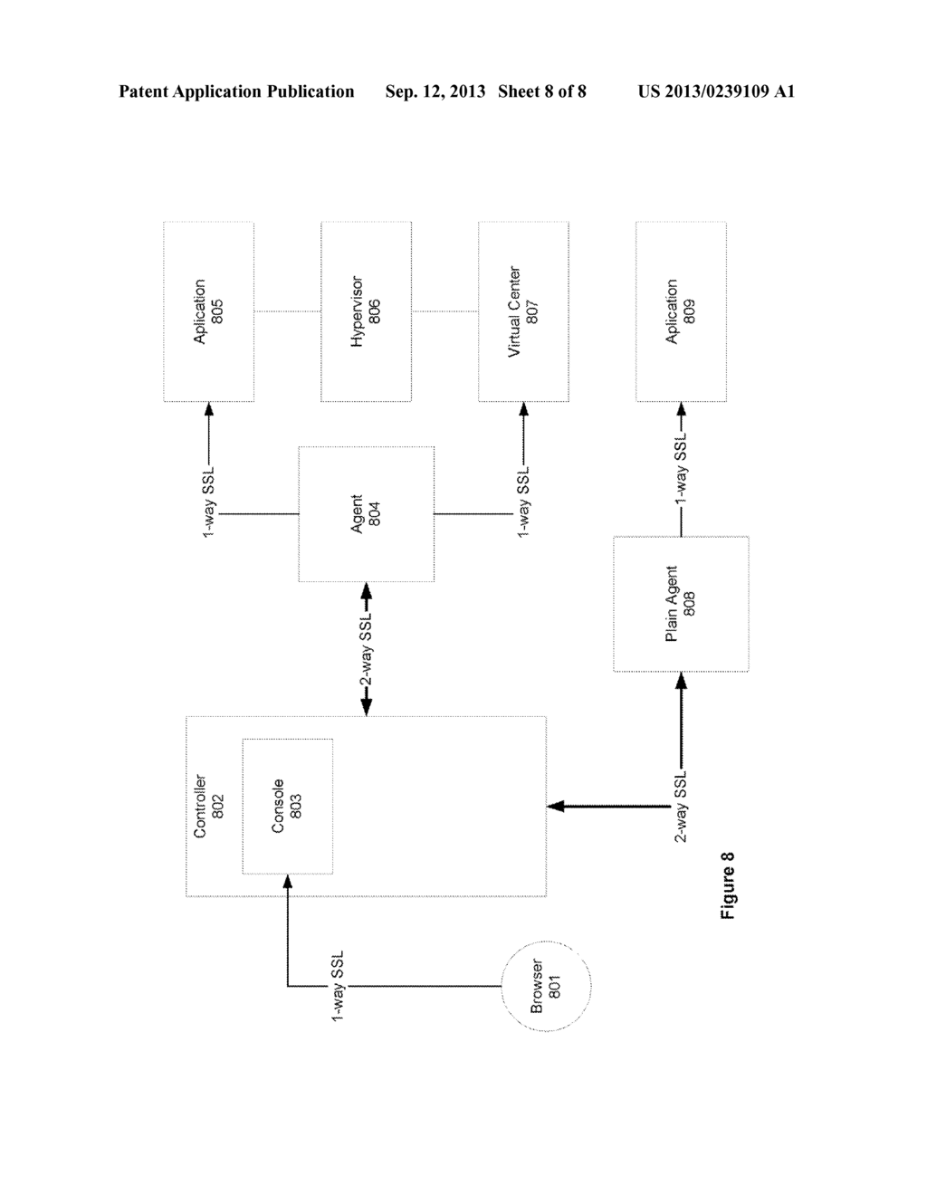 SYSTEM AND METHOD OF SECURITY MANAGEMENT FOR A VIRTUAL ENVIRONMENT - diagram, schematic, and image 09