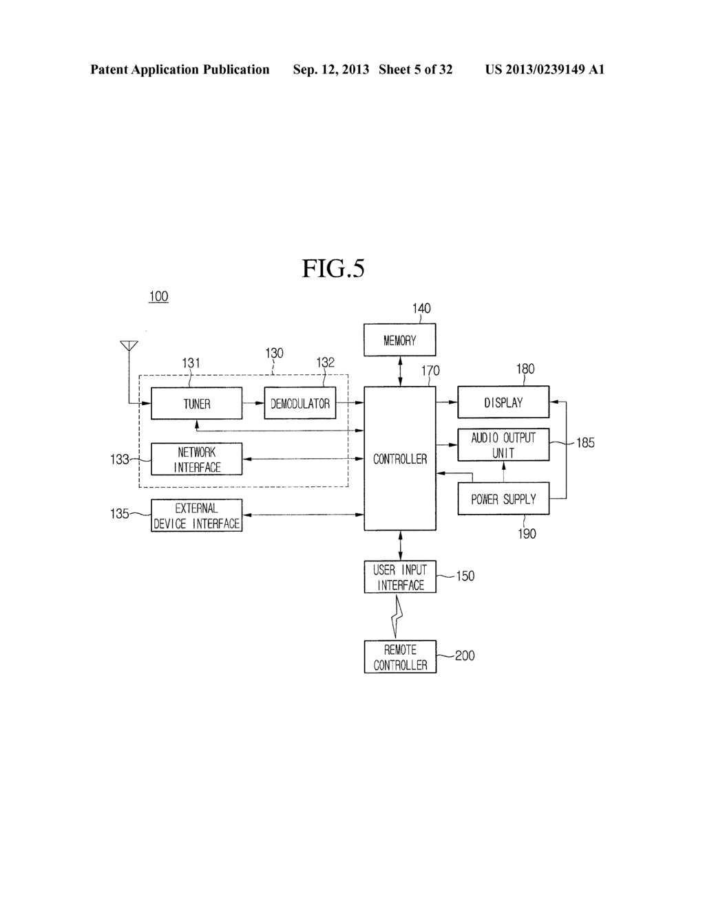 WEB-BROWSING METHOD, AND IMAGE DISPLAY DEVICE USING SAME - diagram, schematic, and image 06