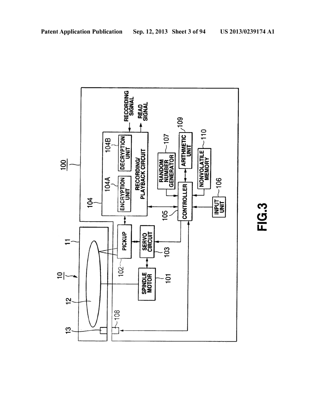 DATA TRANSMITTING SYSTEM AND METHOD, DRIVE UNIT, ACCESS METHOD, DATA     RECORDING MEDIUM, RECORDING MEDIUM PRODUCING APPARATUS AND METHOD - diagram, schematic, and image 04